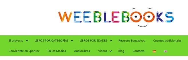 blob Weeblebooks, ¡otra plataforma educativa para celebrar el Día del Libro!