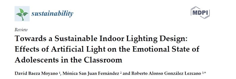 captura20art20David20Baeza Artículo sobre el impacto de la luz artificial en el estado emocional de los adolescentes en el aula