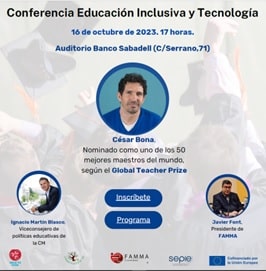 Conferencia edinclusiva Conferencia sobre “Educación Inclusiva y Tecnología”